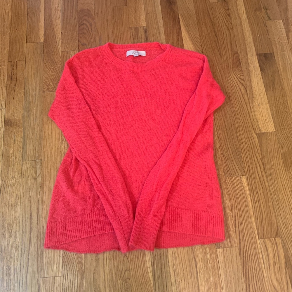 Loft - lightweight wool sheer sweater